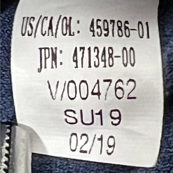 Banana Republic Factory Wide Leg Crop Pants Sz Medium Navy Pull-On Stretch Beach - Picture 7 of 7